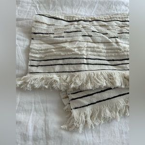 Anthropologie throw blanket